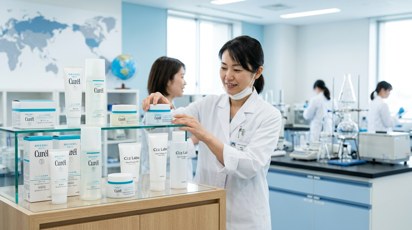 J-beauty Global Expansion: Curél & Ci:z Labo Scale Overseas