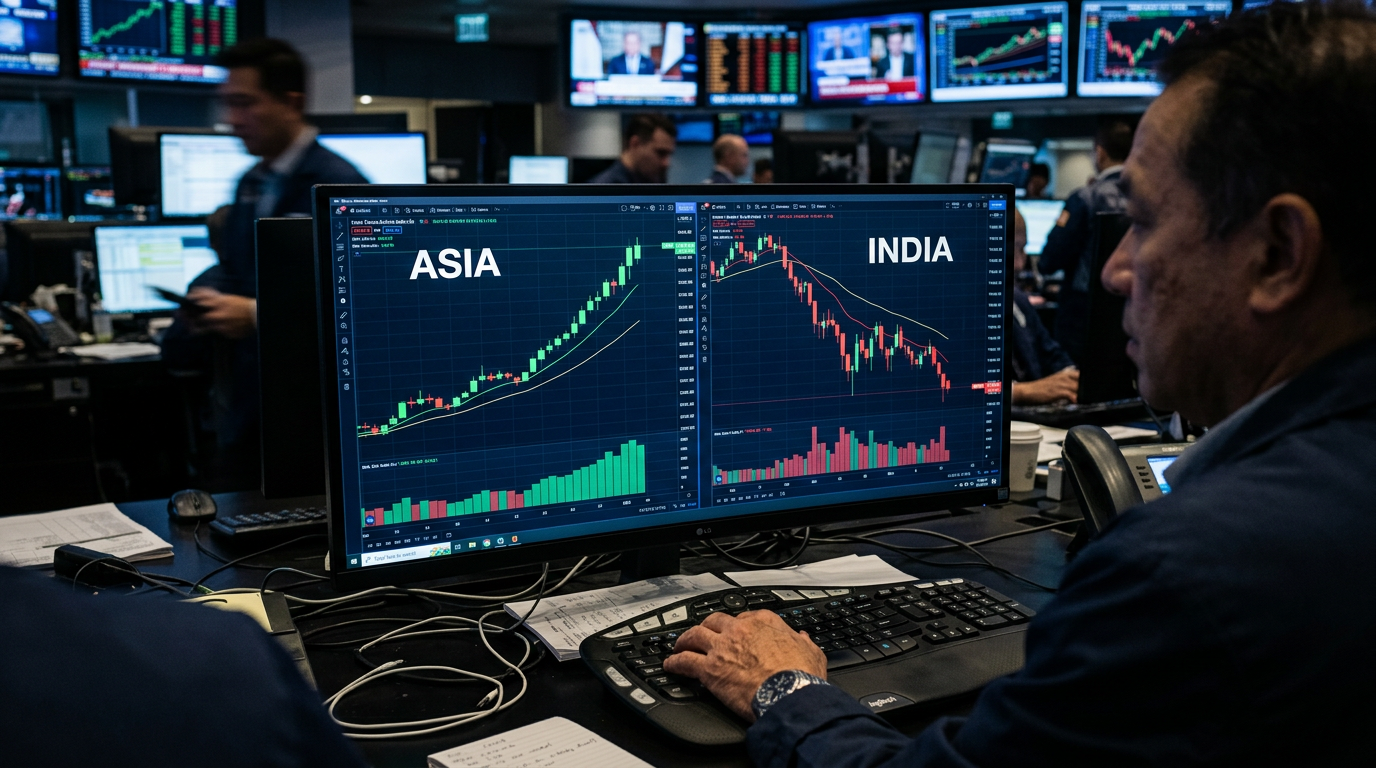 Indian Market Underperforms as Asia Rallies: Decoding the Divergence